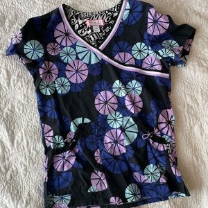 Koi XS Scrub Top